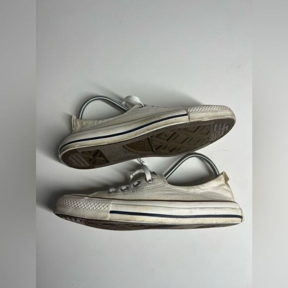 Converse Shoreline Slip-On Shoe Womens 7 White Chuck Taylor 537084F Sneaker - Picture 8 of 9